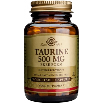 Taurine 500mg veg.caps 50s Καρδιά-Κυκλοφορικό